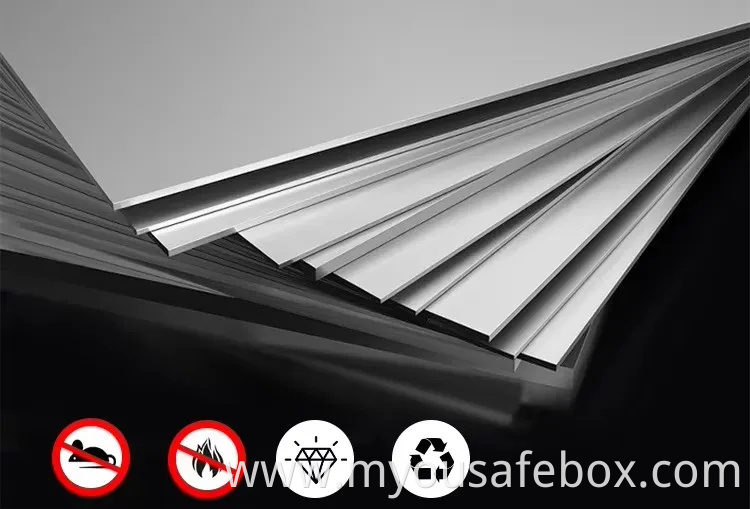 Hot Sale Elegant Steel Electronic Digital Lock Money Safe Box for Hotels and Offices Big Electronic Security Safe Box